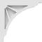 Ekena Millwork Stanford Architectural Grade PVC Corbel, 1 7/8"W X 12"D X 12"H CORP01X12X12ST - alternate 2
